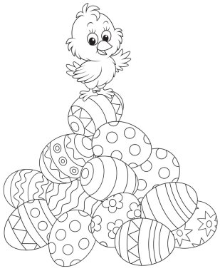 Download Easter Coloring Free Vector Eps Cdr Ai Svg Vector Illustration Graphic Art