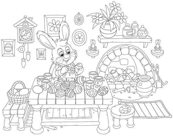 Coloriage De Paques Images Vectorielles Coloriage De Paques Vecteurs Libres De Droits Depositphotos