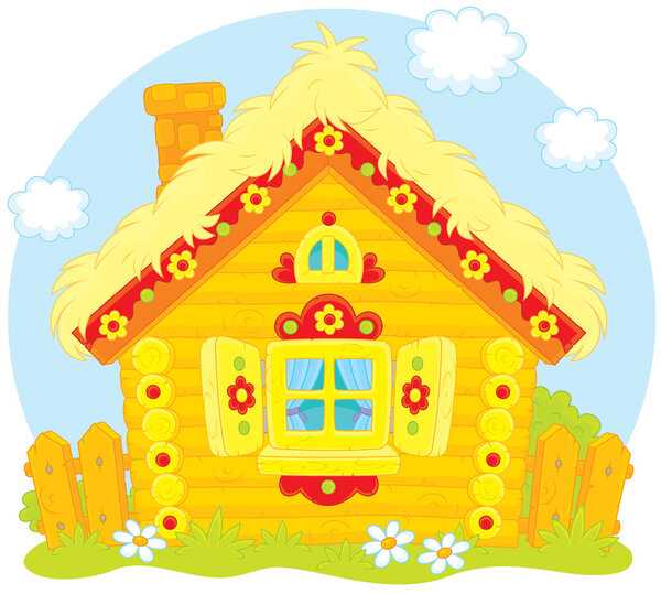 Бревенчатая хижина
