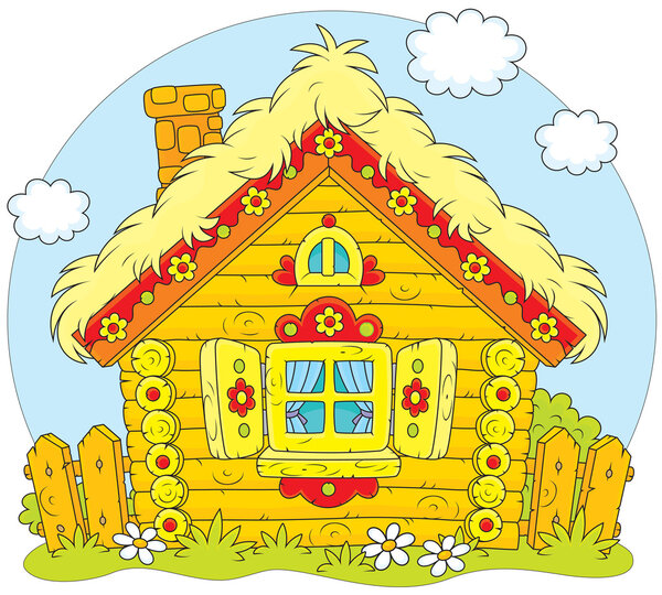 Бревенчатая хижина
