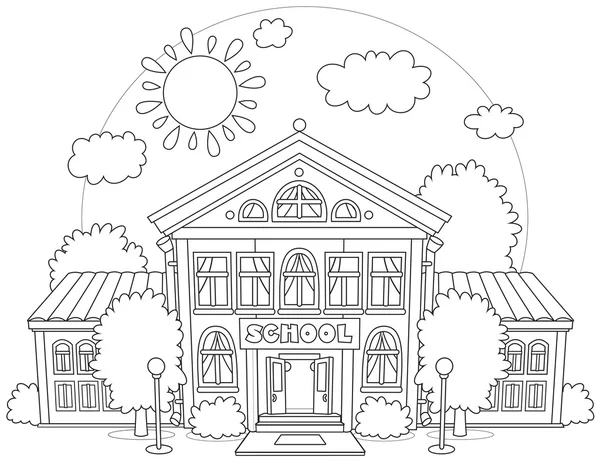 ᐈ Escuela Primaria Imagenes De Stock Dibujos Escuelas En
