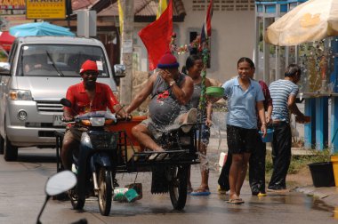 Tayland su Festivali kutlamaları