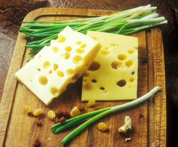 Natura morta di formaggio — Foto Stock