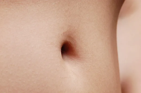 女性肚脐 — 图库照片