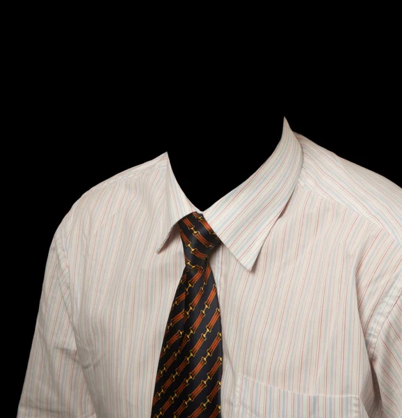Camisa de negócios e gravata — Fotografia de Stock