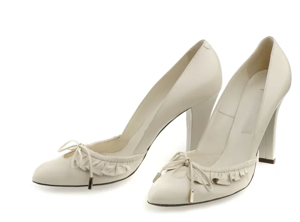 Fehér cipő — Stock Fotó