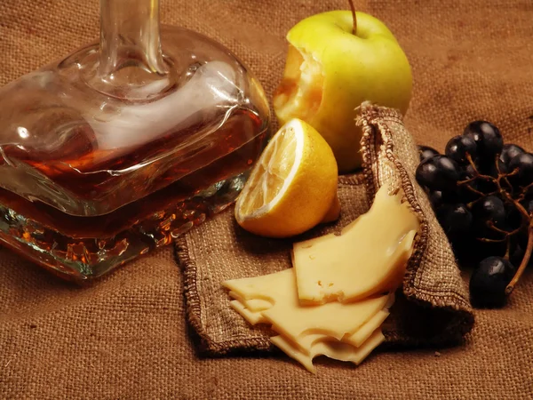 Cognac still life — Stock Photo, Image