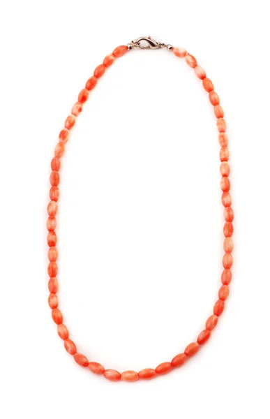 Red necklace — Stock Photo, Image