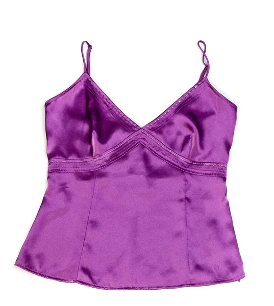 Camisa violeta isolado — Fotografia de Stock