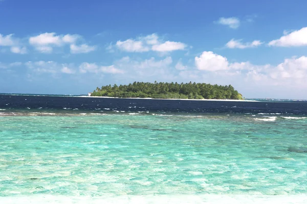 Maledivy ostrov — Stock fotografie