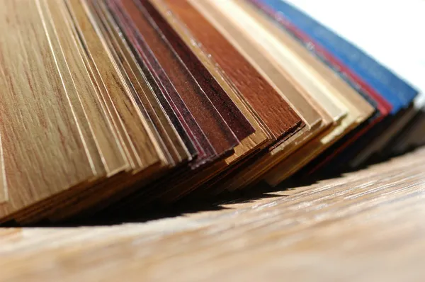 Laminátové podlahy desky — Stock fotografie