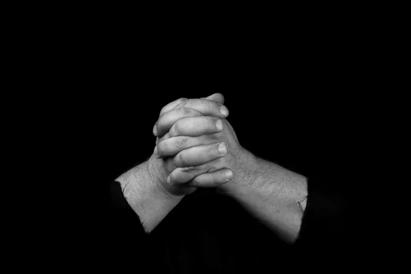 Praying hand — Stock Photo, Image