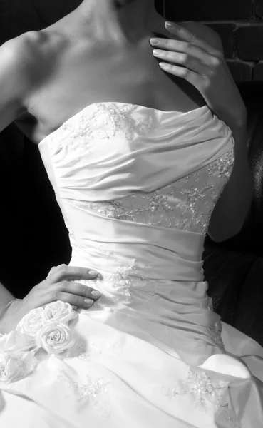 Wedding Dress — Stock Photo, Image