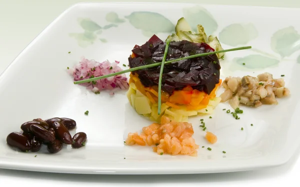 Restaurant menu: vegetable — Stock Photo, Image
