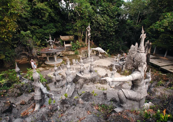 Antigua cultura tailandia estatua — Foto de Stock