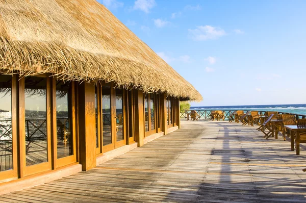 Café de playa de mar — Foto de Stock