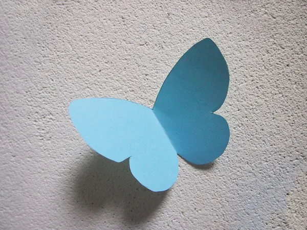 Kağıt Mavi kelebek