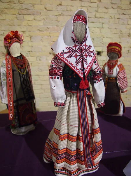 Vacklade dockor i ukrainska stil Stockbild