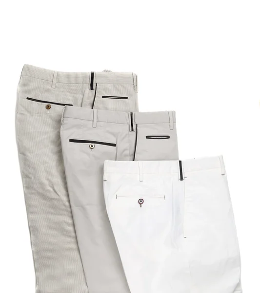 Light summer trousers for men. — Stock Photo, Image