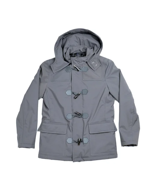 Chaqueta gris hombre — Foto de Stock