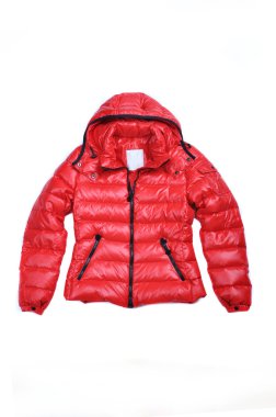 kadın kırmızı ceket