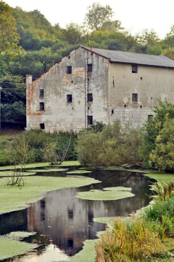 Abandoned old watermill