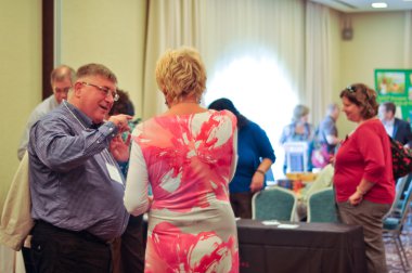 Participants and visitors at International Christian Publishers Book Forum 'Marketsquare Europe 2012'