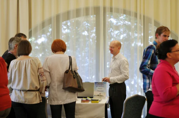 Participantes y visitantes en el International Christian Publishers Book Forum 'Marketsquare Europe 2012' —  Fotos de Stock