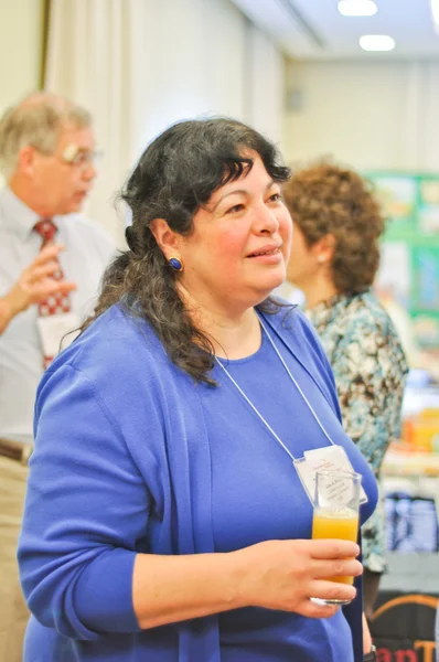 Participants and visitors at International Christian Publishers Book Forum 'Marketsquare Europe 2012' — Stock Photo, Image