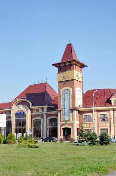 Железнодорожная станция в Ужгороде, Украина — стоковое фото