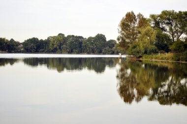 Parktaki göl