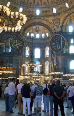 turist Ayasofya sophia