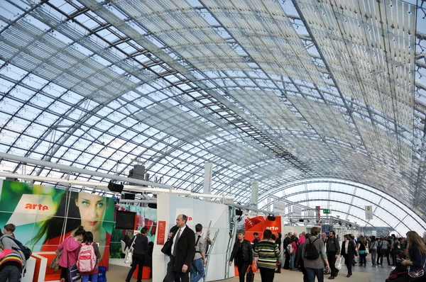 Public day for Leipzig Book fair — Stock Photo, Image