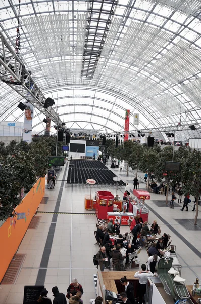 Publikumstag zur Leipziger Buchmesse — Stockfoto