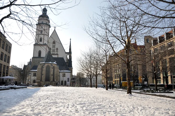 Thomaskirche in Leipzig, Saxony, Germany — Stock Photo, Image