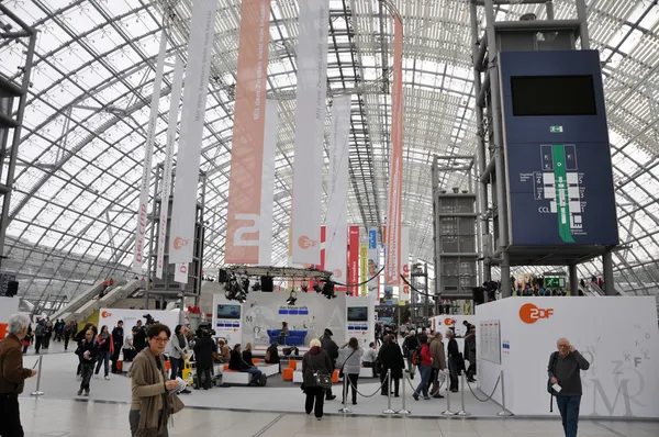 Public day for Leipzig Book fair Stock Photo