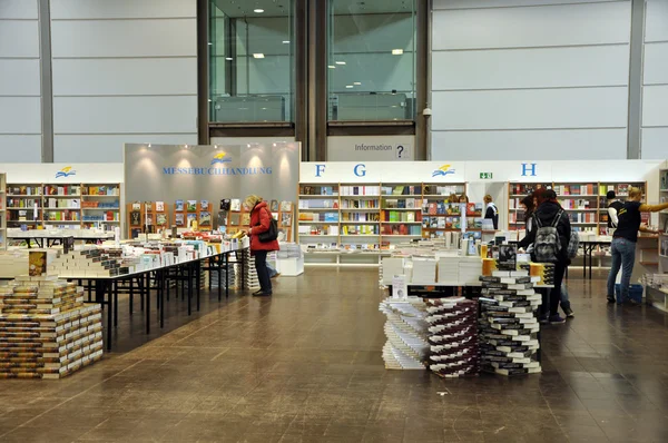 Publikumstag zur Leipziger Buchmesse — Stockfoto