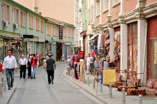 Istanbul sokaklarında Hatıra Eşyası satan — Stok fotoğraf