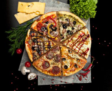 İtalyan pizzası.