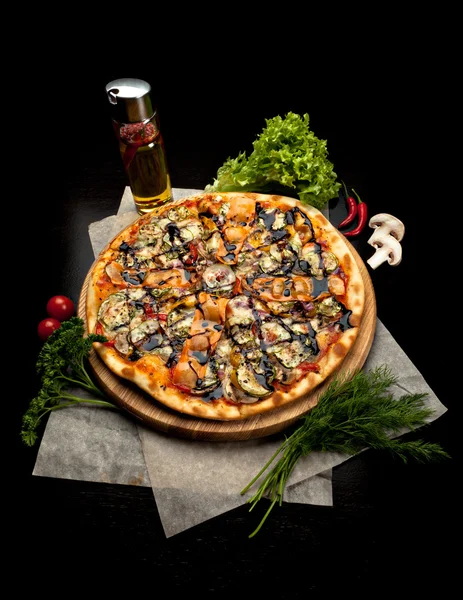 Pizza italiana — Foto de Stock