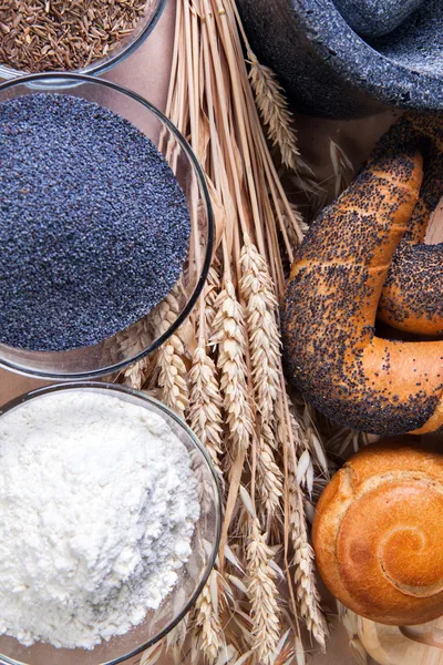 Variety of bread — Stock Photo, Image