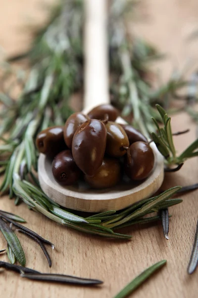 Olives et épices — Photo