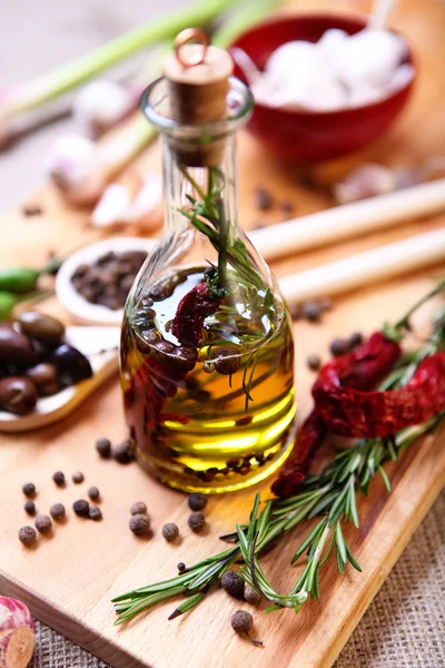 zeytinyağı ile baharat