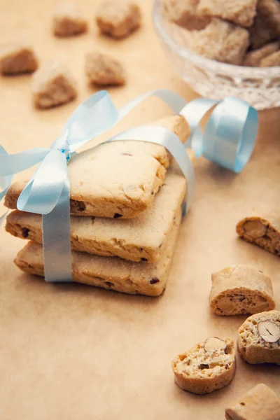 Kekse und Zucker — Stockfoto