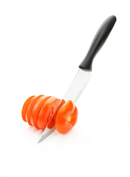 Chopped tomato — Stock Photo, Image