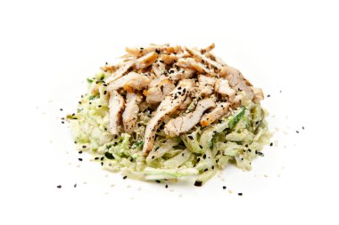 Tavuklu salata.