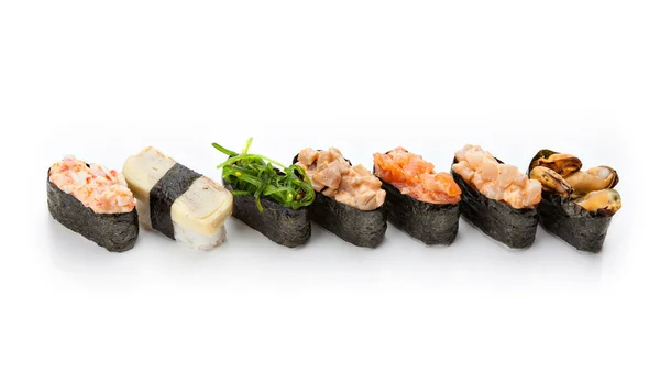 Nigiri sushi seti — Stok fotoğraf