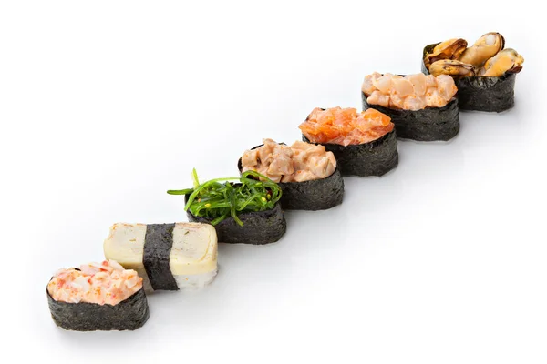 Set di sushi Nigiri — Foto Stock