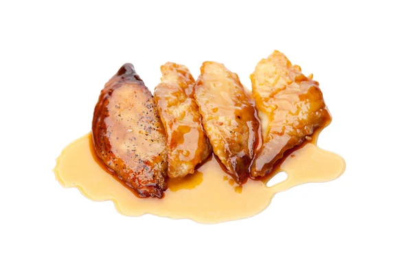 Partes de frango frito — Fotografia de Stock