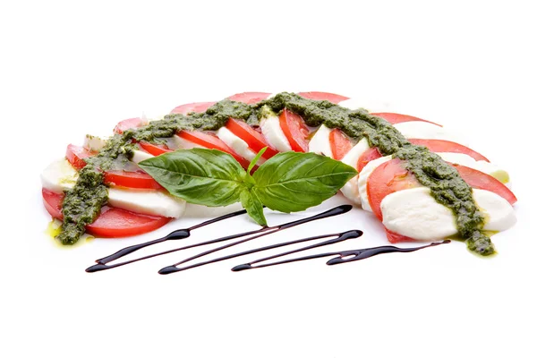 Caprese Italian Salad (engelsk) – stockfoto